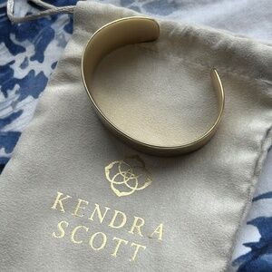 NWOT Kendra Scott Tenley Hammered Cuff Bracelet